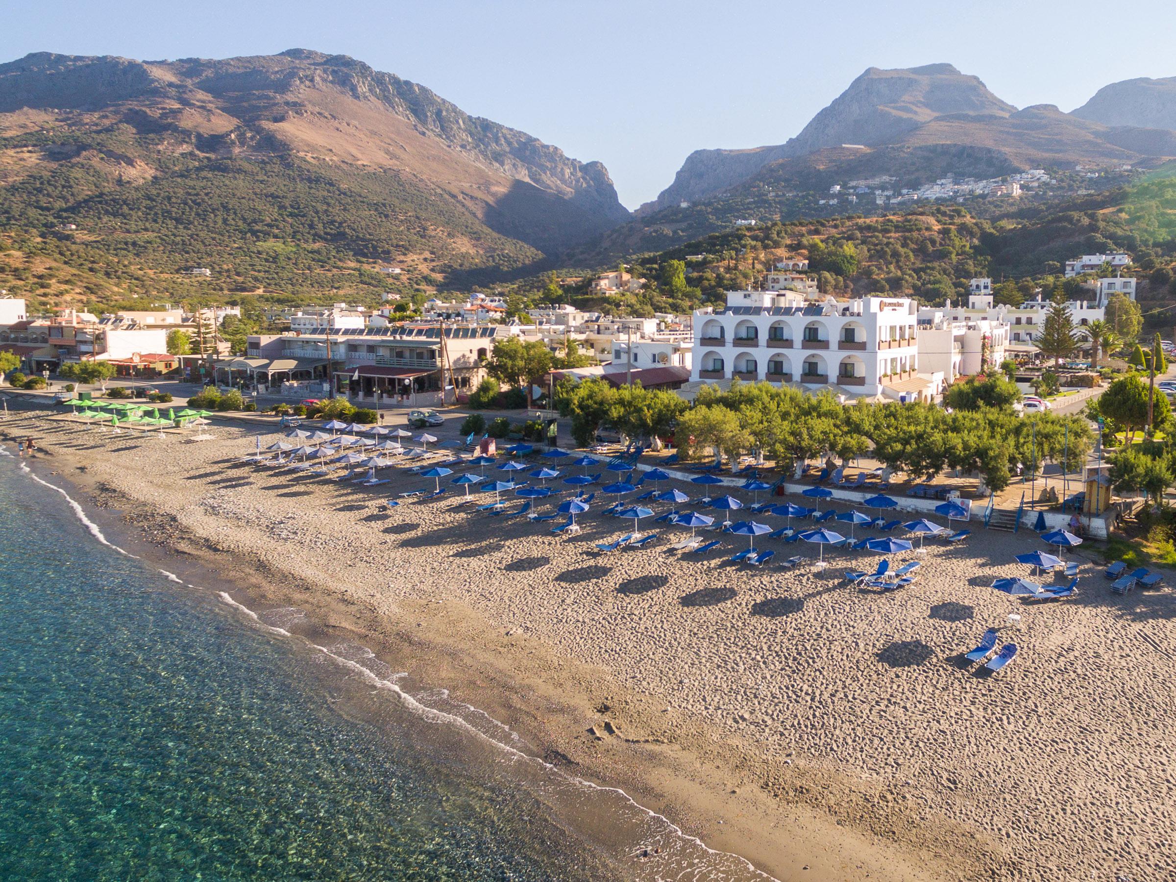 Alianthos Beach Hotel Plakias Bagian luar foto