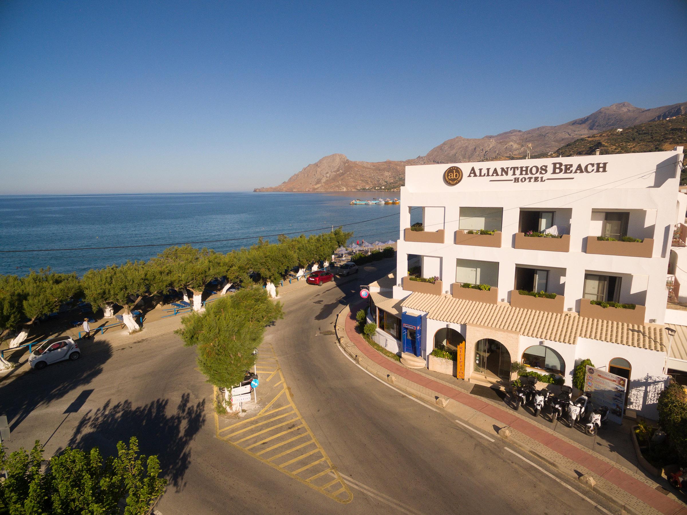 Alianthos Beach Hotel Plakias Bagian luar foto