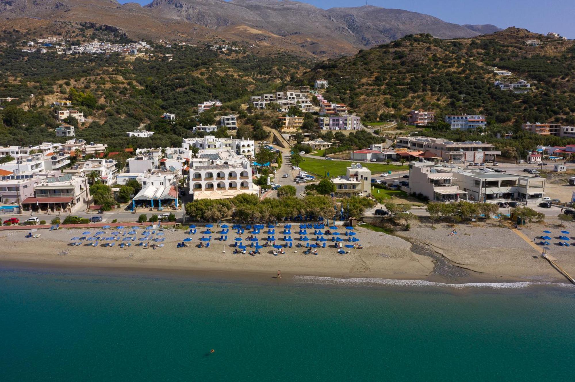 Alianthos Beach Hotel Plakias Bagian luar foto